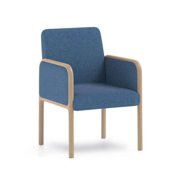Care home furniture - Cameo armchair with side panels