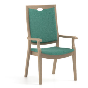 Care home high backed dining chair model CALYPSO 18-33/1