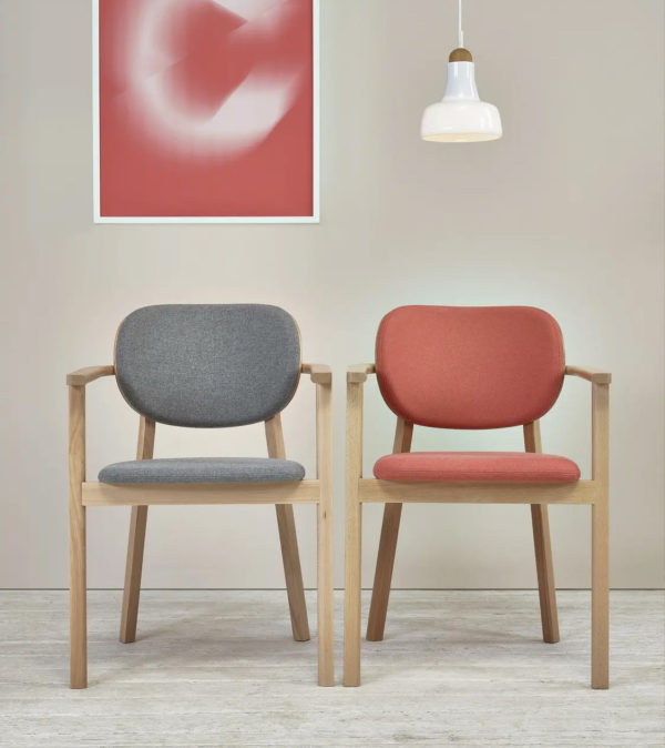 Care home furniture - Santiago dining chair two together